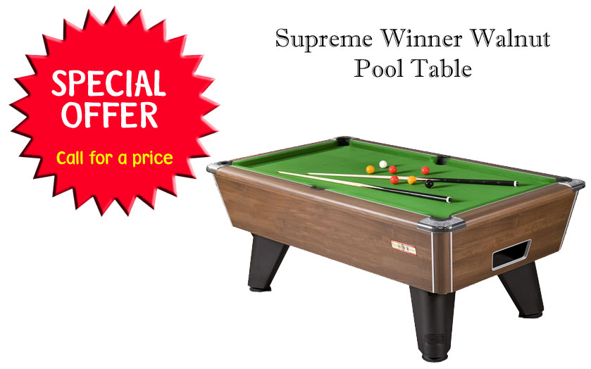 Northern Ireland Pool Tables - Home and Commercial